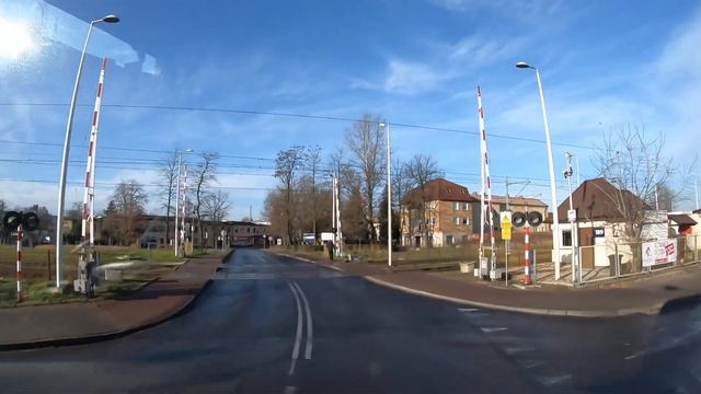 Польша. Лодзинское воеводство г. Радомско (Radomsko). Едем по Польше. Дороги Польши смотреть онлайн