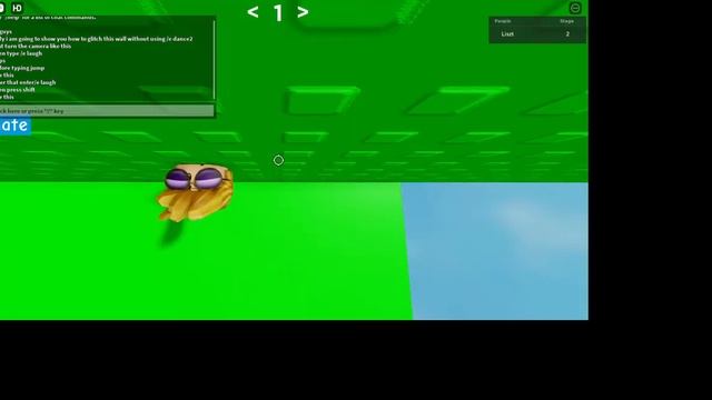 USE /e laugh TO GLITCH A WALL. (without using /e dance2) смотреть онлайн