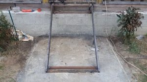 Крыльцо своими руками! Металлокаркас.