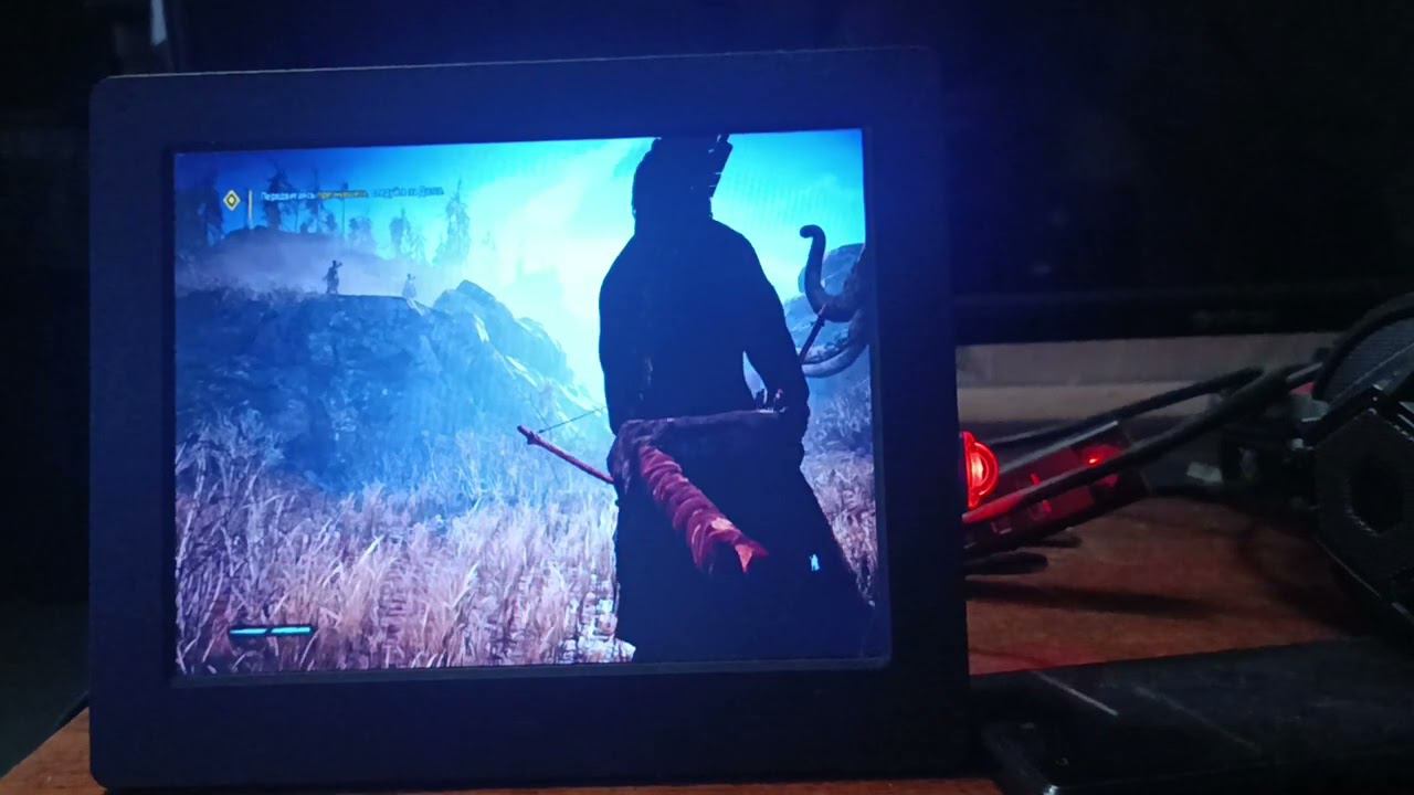 Far Cry Primal на цифровой рамке смотреть онлайн