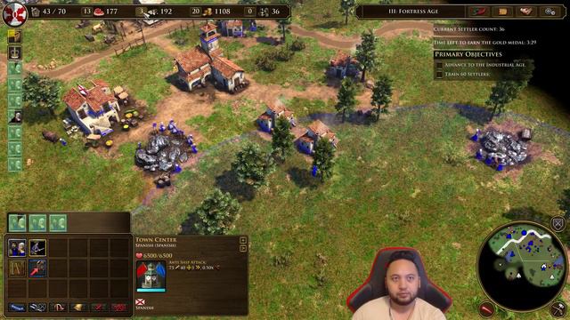 Age Of Empires III Definitive Edition Gameplay - Gold Medal Booming Art Of War Walkthrough смотреть онлайн