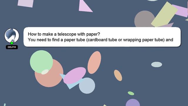 How to make a telescope with paper? смотреть онлайн