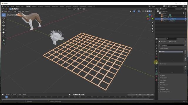 Using VERTEX GROUPS in Blender - Beginner Tutorial смотреть онлайн