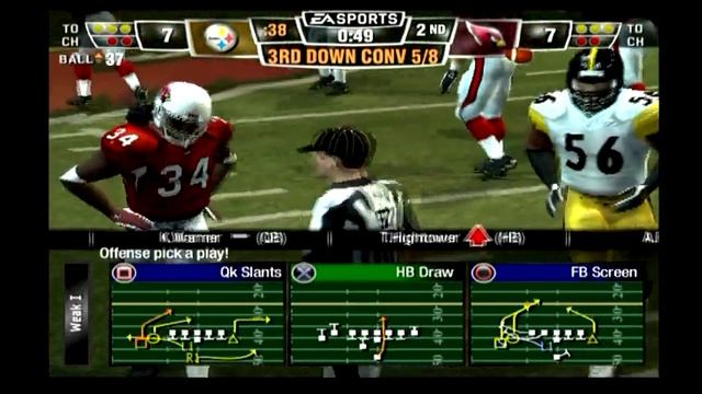 Madden NFL 10 -- Gameplay (PS2) смотреть онлайн