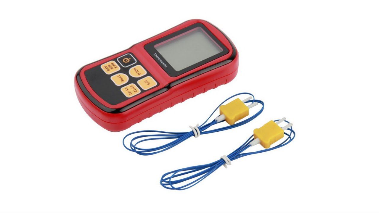 Двойной термометр. Тест-обзор Benetech GM1312 смотреть онлайн