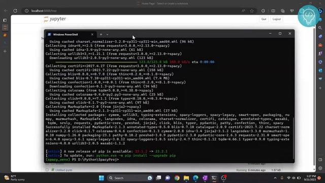 How to Install Spacy in Jupyter Notebook (Beginner Friendly) смотреть онлайн