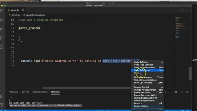 Creating a graphql server and fetch and modify data смотреть онлайн
