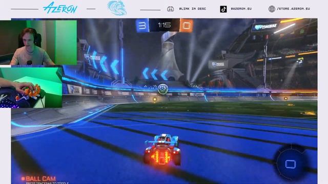 [STREAM] We play Rocket League with the Azeron gaming keypad смотреть онлайн