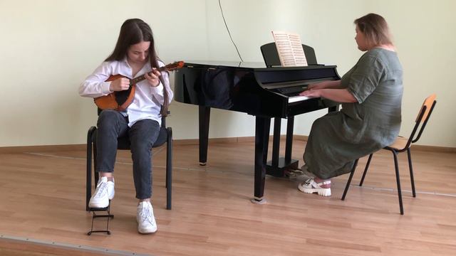 Словацька народна пісня у виконанні Новак Єви (домра), концертмейстер Наталія Ковба смотреть онлайн