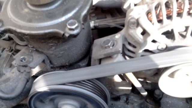 ej202 - оторван натяжитель, разбит шкив коленвала. смотреть онлайн