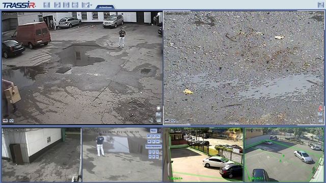 Автоматическое слежение TRASSIR ActiveDome+ смотреть онлайн