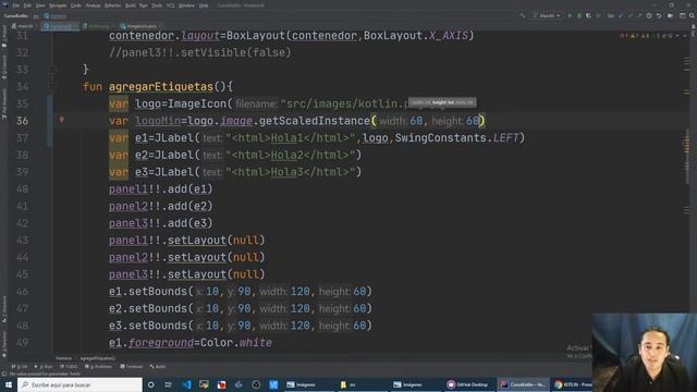 (Interfaz gráfica en kotlin) Agregar imágenes a nuestras etiquetas (jlabel + images)[77]??? смотреть онлайн