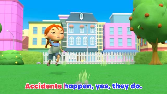 Accidents Happen - Boo Boo Song | @KidsKaraokeSongs | Sing Along With Me! смотреть онлайн