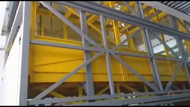 Шахтный грузовой подъемник на 5 тонн смотреть онлайн