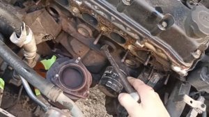 замена заглушки , пробки блока цилиндров антифриз. Chevrolet Lacetti