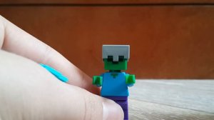 Lego Minecraft коллекция минифигурок (обзор)