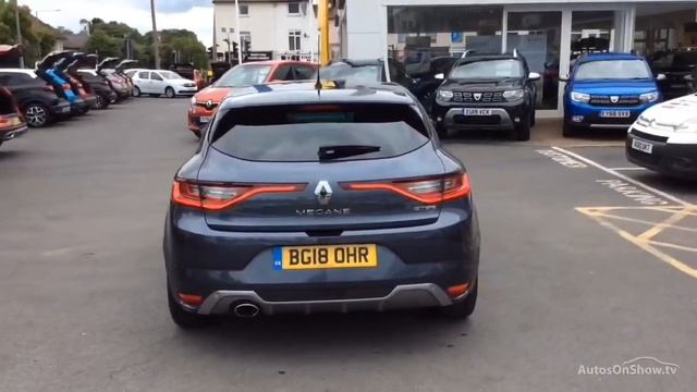 RENAULT MEGANE GT LINE NAV DCI GREY 2018 смотреть онлайн