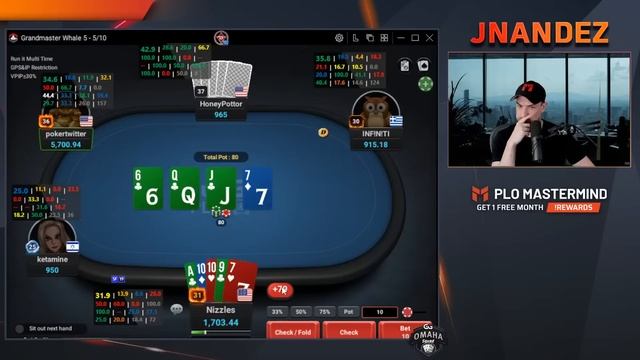 4 & 5-Card Omaha Liveplay