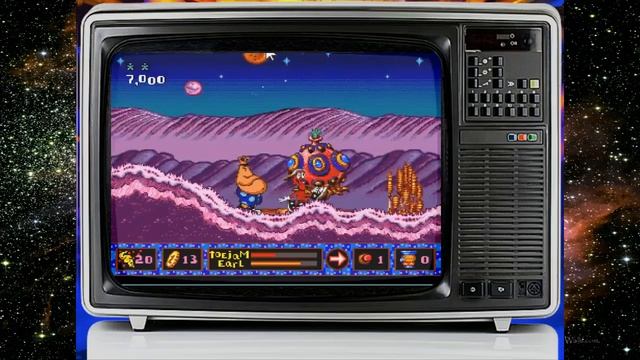 Toejam & Earl in Panic on Funkotron (Sega), играют Граф Калиостро и Ретрогад смотреть онлайн