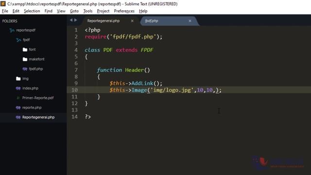 Función Header - Curso Librería FPDF смотреть онлайн