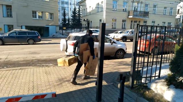 Вывоз картона. смотреть онлайн