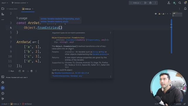 JavaScript Interview: How to Create an Object from Pairs of Key and Value смотреть онлайн