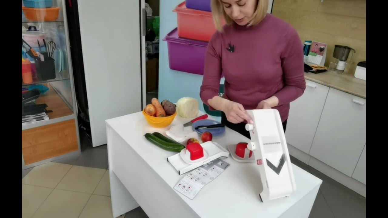 Шинковки Юниор и Мандолина Tupperware. Спецпредложения 2024 г смотреть онлайн
