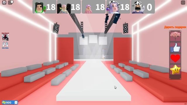 ПОКАЗ МОД ОТ ПЕРВОГО ЛИЦА! Roblox Catwalk Show смотреть онлайн