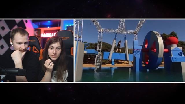 КРУТАЯ ПОЛОСА ПРЕПЯТСТВИЙ В АМЕРИКЕ (WIPEOUT) / Реакция на Yuri The Professional смотреть онлайн