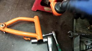 Переделка подвески рычагов (шаровых) KAYO PREDATOR 110. Удачная заморочка для детского квадрика#kay