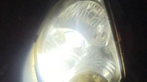 Джили МК , установка bi led линз, переделка света ( дальний + ближний свет)