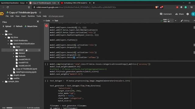 Building CNN [Spacial+Temporal] Featured-LSTM model for Video Activity Recognition on UCF101 смотреть онлайн