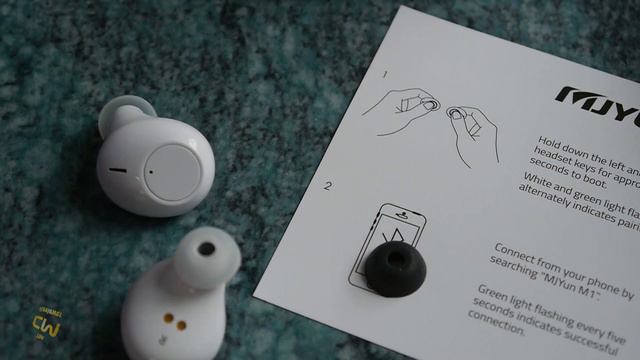 MJYUN M1 Test: Stereo In-ear Headset mit Mikrofon und tragbarer Ladestation - Hand-on смотреть онлайн