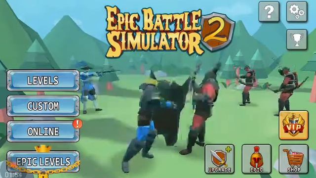 Обзор игры (Epik Battl Simuletor 2):2серия