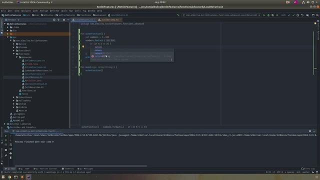 Kotlin 7 - Diving Deeper into functions смотреть онлайн
