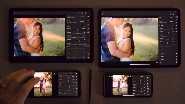 Lightroom Mobile - Android + Apple Performance. iPad Pro, Galaxy Tab S4, iPhone X, Galaxy Note 8 смотреть онлайн