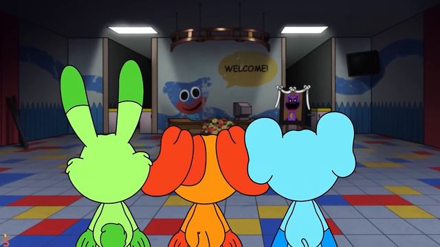 CATNAP Is SO SAD With DOGDAY?! Poppy Playtime Chapter 3 Animation