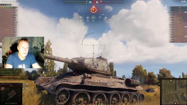 Т34-85М Я СВОЁ ОТБОЯЛСЯ сТОП РАК World of Tanks смотреть онлайн