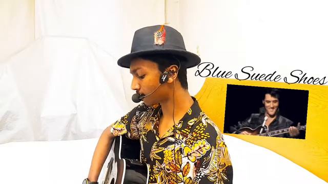 Elvis Presley - Blue Suede Shoes {Guitar & Vocal Cover By Kavissh Naidoo} смотреть онлайн