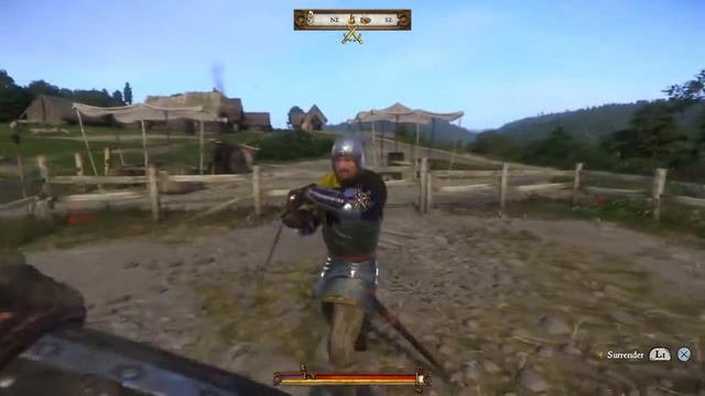 Kingdom Come: Deliverance - Beating Capitan Bernard in next to no armour смотреть онлайн