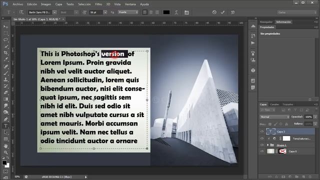 Trucos para la herramienta Texto en Photoshop (parte I) смотреть онлайн