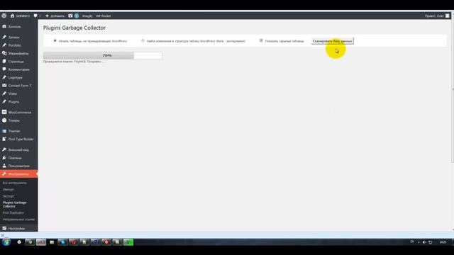 Плагин WordPress Garbage Collector смотреть онлайн