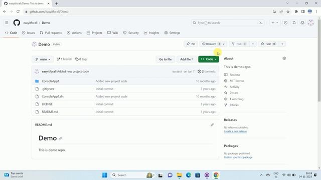 How to clone GitHub Repository using GitHub Desktop ? смотреть онлайн
