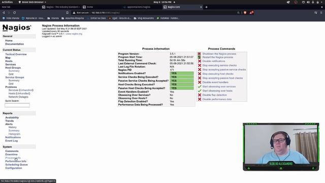 Nagios monitoramento de rede. смотреть онлайн