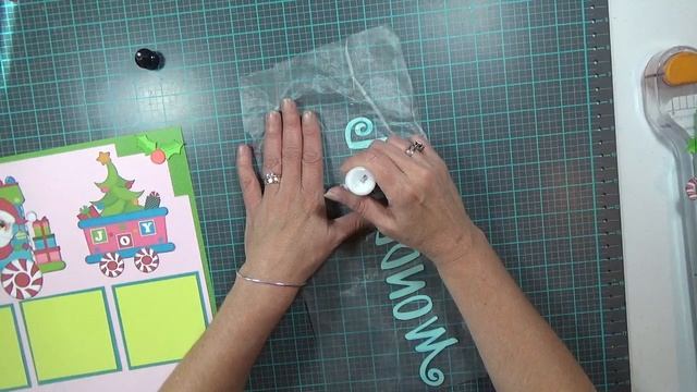 Wonderful Christmas Train Layout Cricut Scrapbooking смотреть онлайн