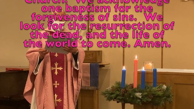 3rd Sunday of Advent 2020 смотреть онлайн
