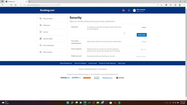 How To Change Password of Booking.com Account (2022) | Booking.com Account Password Change смотреть онлайн