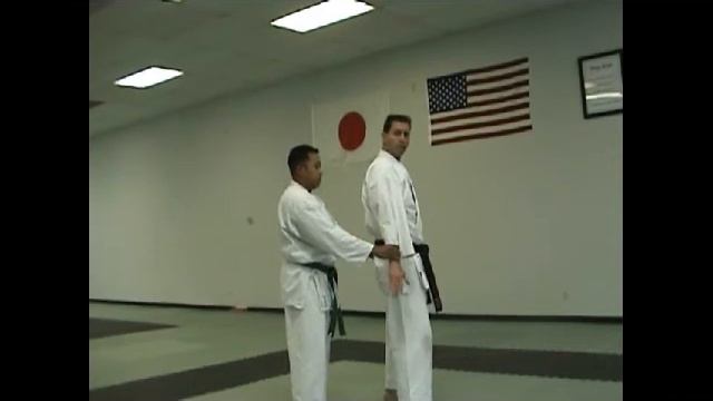Kobushi Shotokan Karate: Double Wrist Grab Behind
