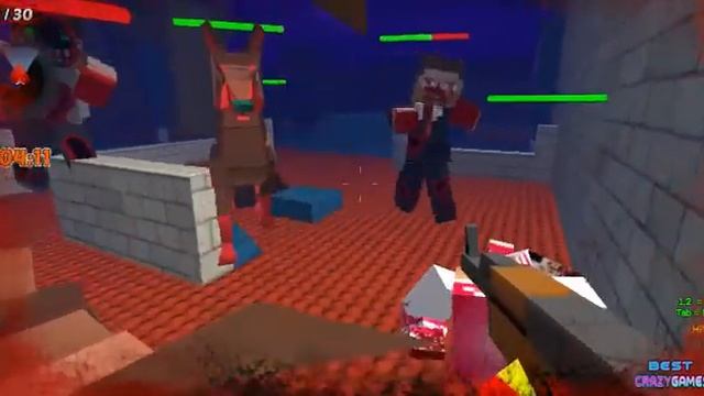 Revenge Of the PixelMan Surviv - Best crazy games смотреть онлайн