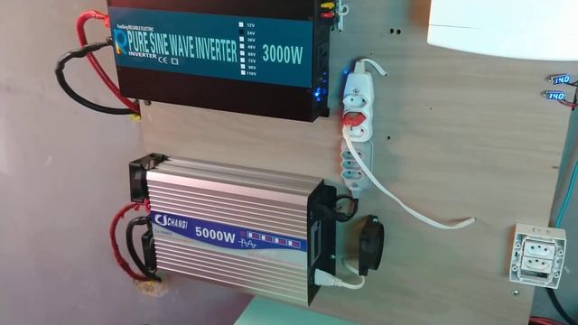 PURE SINE WAVE INVERTER 3000w смотреть онлайн